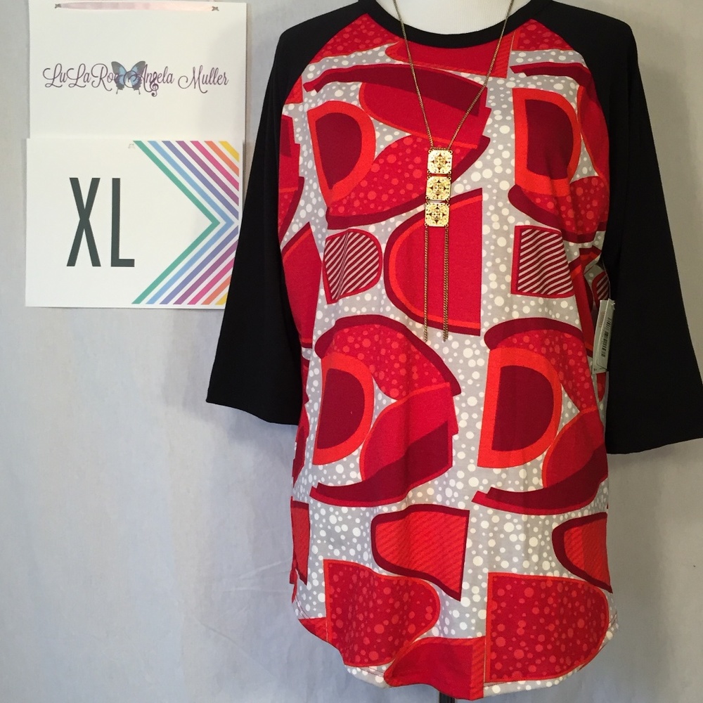 LuLaRoe Randy BaseBall T (XL)